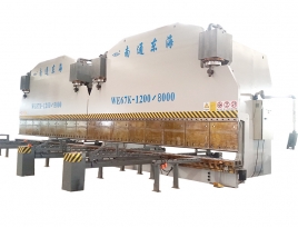 2xWE67K-1200T8000 CNC Press Brake in Tandem